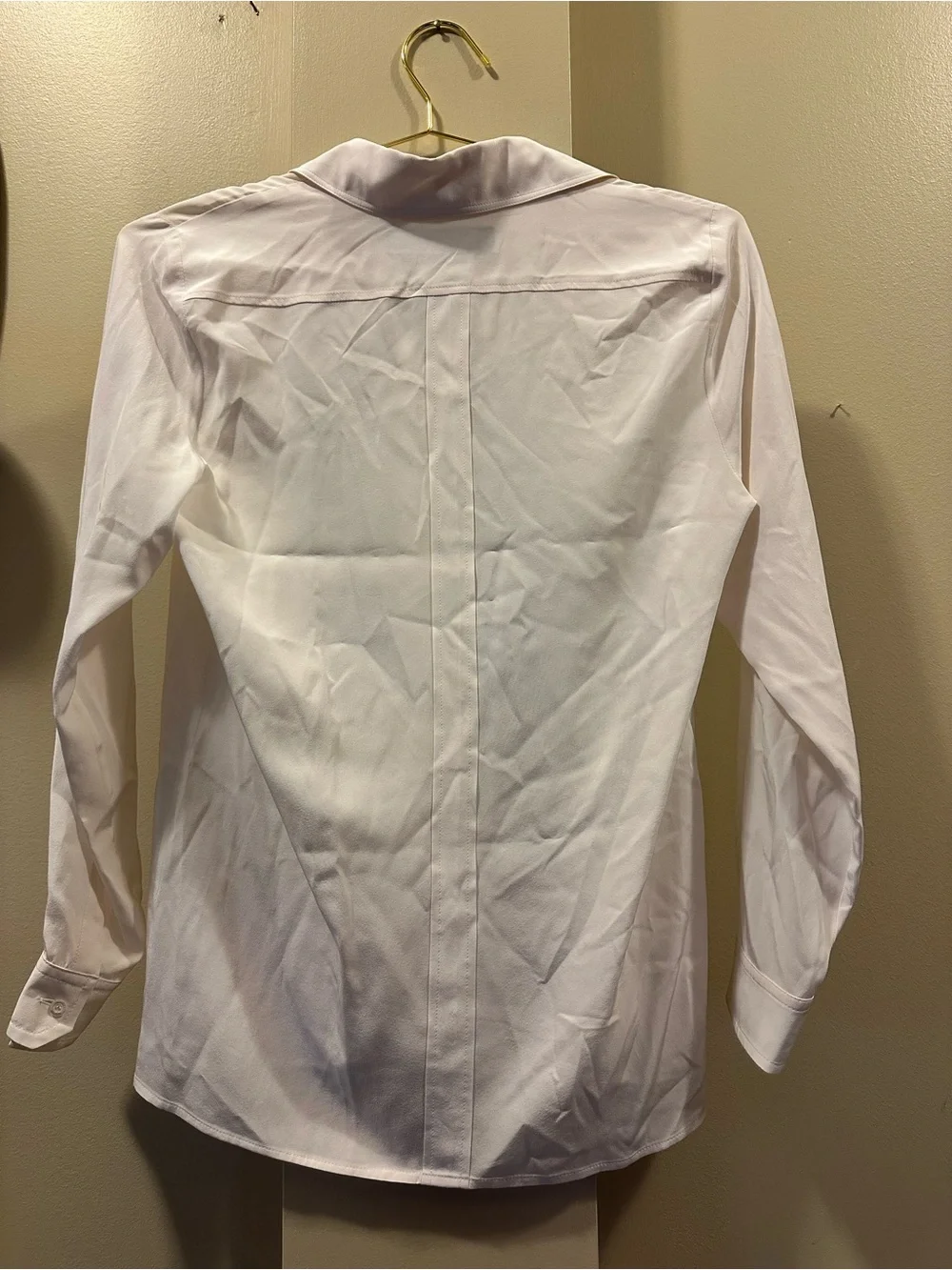 Gucci White Long-Sleeve Cotton Dress Shirt